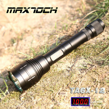 Maxtoch TA6X-12 1000 люмен 18650 водонепроницаемый тактические Светодиодные освещения
